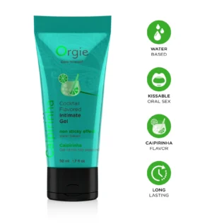Зображення Лубрикант на водній основі Orgie Lube Tube Cocktail Caipirinha 50ml
