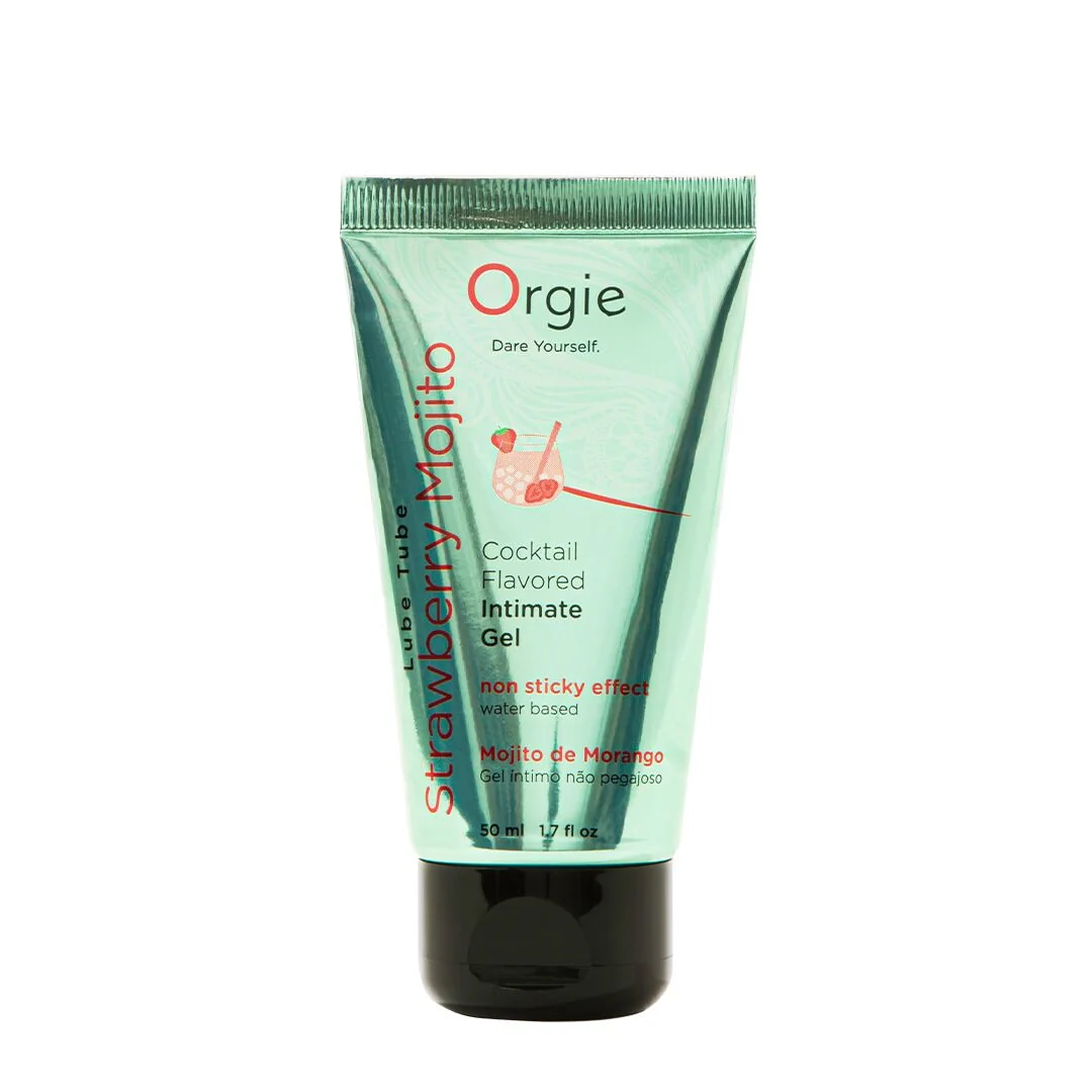 Лубрикант на водній основі Orgie Lube Tube Strawberry Mojito 50ml 3 Лубрикант на водній основі Orgie Lube Tube Strawberry Mojito 50ml