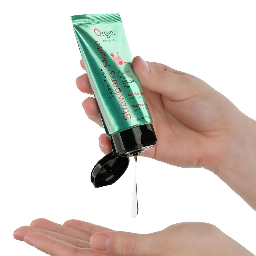 Лубрикант на водній основі Orgie Lube Tube Strawberry Mojito 50ml 4 Лубрикант на водній основі Orgie Lube Tube Strawberry Mojito 50ml - Зображення 2