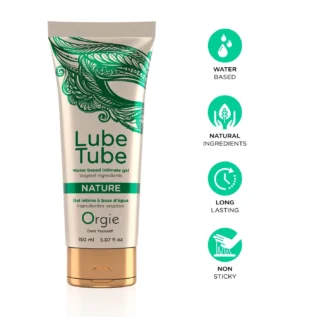 Лубрикант на водній основі Orgie Lube Tube Nature 150ml 8 Зображення Лубрикант на водній основі Orgie Lube Tube Nature 150ml