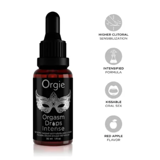Збуджувальні краплі для клітора Orgie Orgasm Drops Intense 30ml 8 Зображення Збуджувальні краплі для клітора Orgie Orgasm Drops Intense 30ml