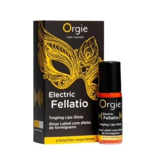 Блиск для губ з ефектом вібрації Orgie Electric Fellatio Lips Gloss