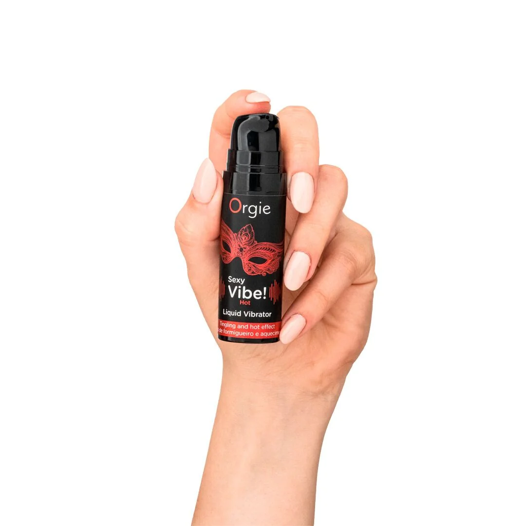 Рідкий вібратор Orgie Sexy Vibe! Hot 15ml 4 Рідкий вібратор Orgie Sexy Vibe! Hot 15ml - Зображення 2