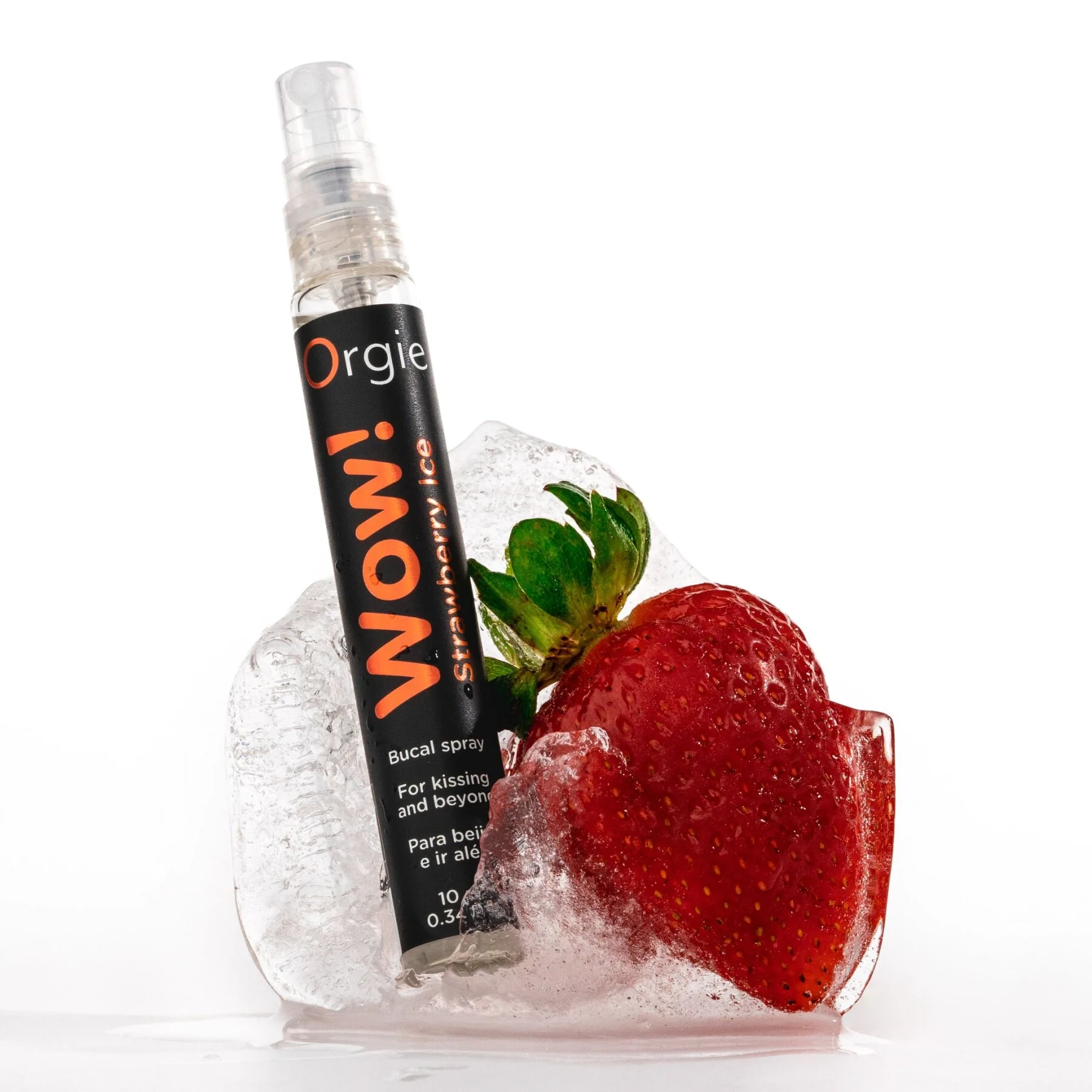 Спрей для орального сексу Orgie – Wow! Strawberry Ice 10ml 6 Спрей для орального сексу Orgie – Wow! Strawberry Ice 10ml - Зображення 4