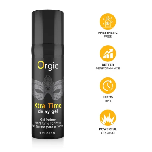 Гель-пролонгатор Orgie Xtra Time Delay Gel 15ml - Зображення 3