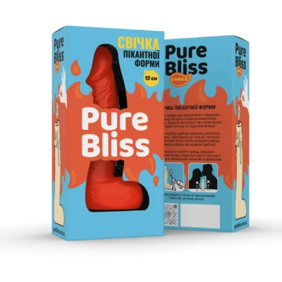 Зображення Свічка у вигляді члена Pure Bliss MINI Orange