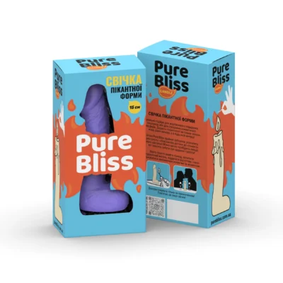 Зображення Свічка у вигляді члена Pure Bliss MINI Violet