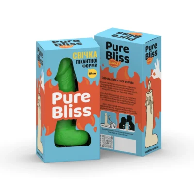 Зображення Свічка у вигляді члена Pure Bliss BIG Green