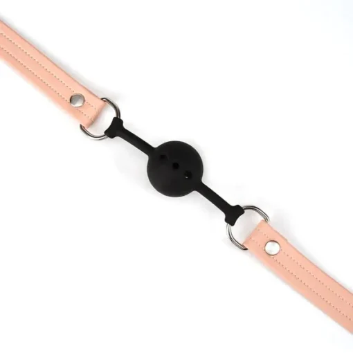 Кляп Liebe Seele Dark Candy Pink Ball Gag - Зображення 3