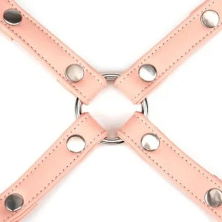 Хрестовина для фіксації Liebe Seele Dark Candy Pink Hogtie 8 Зображення Хрестовина для фіксації Liebe Seele Dark Candy Pink Hogtie