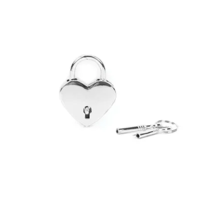 Замочок Liebe Seele Heart Shape Padlock Silver