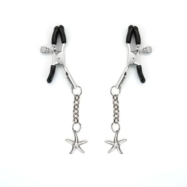 Затискачі для сосків Liebe Seele Starfish Nipple Clamps Silver 3 Затискачі для сосків Liebe Seele Starfish Nipple Clamps Silver