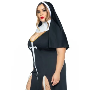 Костюм черниці-грішниці Leg Avenue Sultry Sinner 11 Костюм черниці-грішниці Leg Avenue Sultry Sinner - Зображення 3
