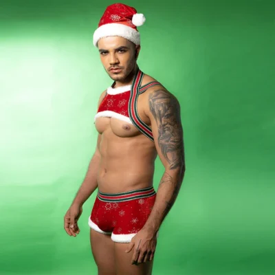 Зображення Новорічний чоловічий еротичний костюм JSY 9133 One Size