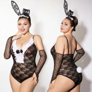 Еротичний костюм зайчика JSY P61101 Plus Size 14 Зображення Еротичний костюм зайчика JSY P61101 Plus Size