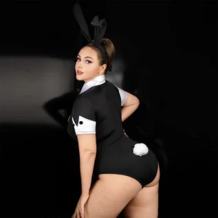 Еротичний костюм зайчика Plus Size 13 Зображення Еротичний костюм зайчика Plus Size