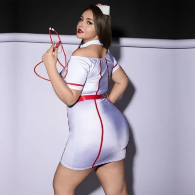Зображення Еротичний костюм медсестри JSY P61115 Plus Size