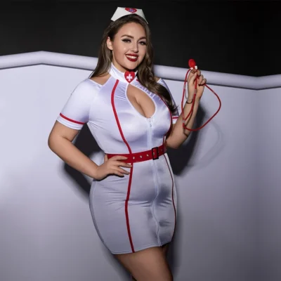 Зображення Еротичний костюм медсестри JSY P61115 Plus Size