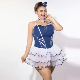 Еротичний костюм стюардеси JSY P61122 Plus Size 12 Зображення Еротичний костюм стюардеси JSY P61122 Plus Size