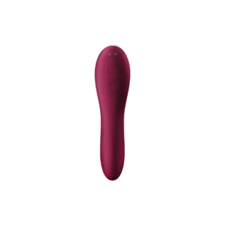 Вакуумний стимулятор із вібрацією Satisfyer Dual Crush Wine Red 8 Зображення Вакуумний стимулятор із вібрацією Satisfyer Dual Crush Wine Red