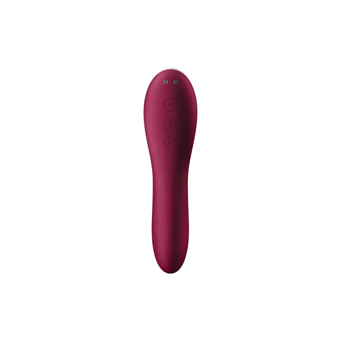 Вакуумний стимулятор із вібрацією Satisfyer Dual Crush Wine Red 5 Вакуумний стимулятор із вібрацією Satisfyer Dual Crush Wine Red - Зображення 3