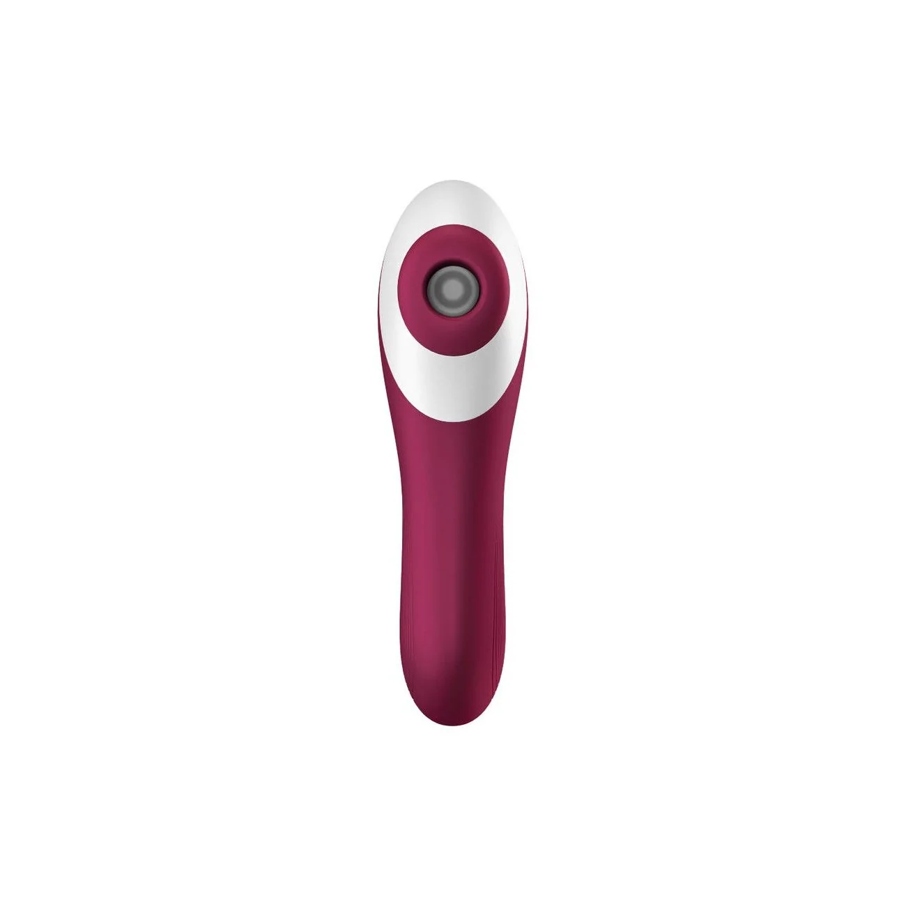 Вакуумний стимулятор із вібрацією Satisfyer Dual Crush Wine Red 4 Вакуумний стимулятор із вібрацією Satisfyer Dual Crush Wine Red - Зображення 2