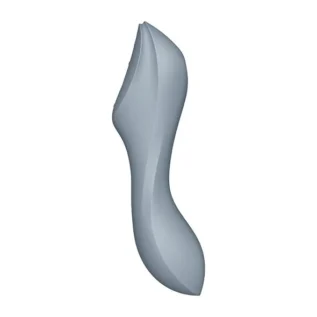 Alternative view of Вакуумний стимулятор з вібрацією Satisfyer Curvy Trinity 3 BlueGrey