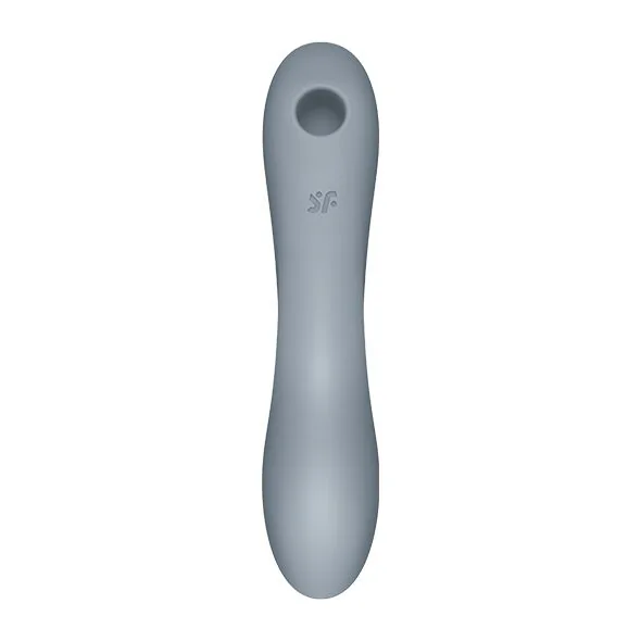 Вакуумний стимулятор з вібрацією Satisfyer Curvy Trinity 3 BlueGrey 5 Вакуумний стимулятор з вібрацією Satisfyer Curvy Trinity 3 BlueGrey - Зображення 3