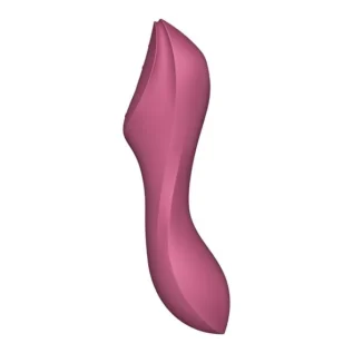 Alternative view of Вакуумний стимулятор із вібрацією Satisfyer Curvy Trinity 3 Red