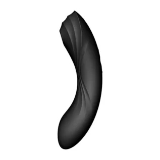 Alternative view of Вакуумний стимулятор з вібрацією Satisfyer Curvy Trinity 4 Black
