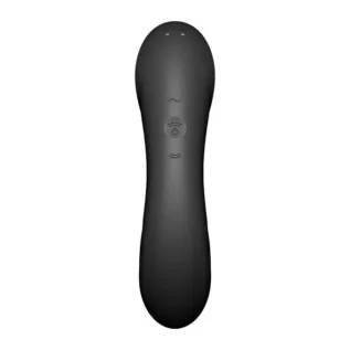 Зображення Вакуумний стимулятор з вібрацією Satisfyer Curvy Trinity 4 Black