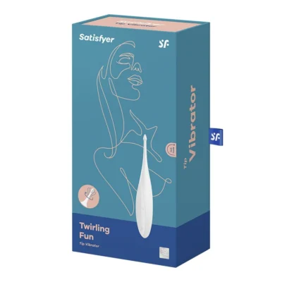 Зображення Вібратор для клітора Satisfyer Twirling Fun White