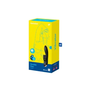 Смарт вібратор-кролик із подвійним відростком Satisfyer Double Flex 9 Смарт вібратор-кролик із подвійним відростком Satisfyer Double Flex - Зображення 4