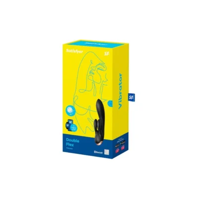 Зображення Смарт вібратор-кролик із подвійним відростком Satisfyer Double Flex