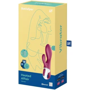 Зображення Смарт вібратор-кролик із підігрівом Satisfyer Heated Affair