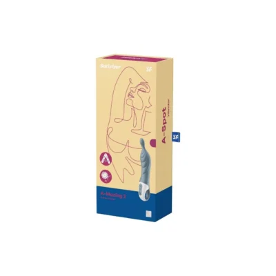 Зображення Вібратор для точки А Satisfyer A-Mazing 2 Grey