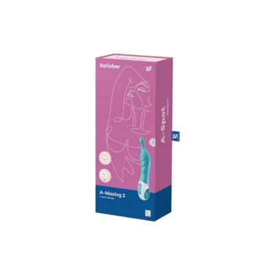 Зображення Вібратор для точки А Satisfyer A-Mazing 2 Turquoise