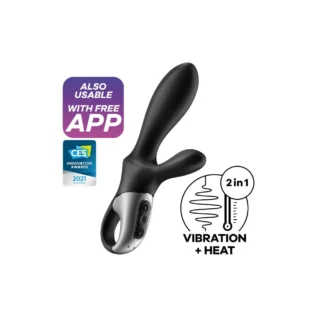 Універсальний смарт-вібратор Satisfyer Heat Climax+