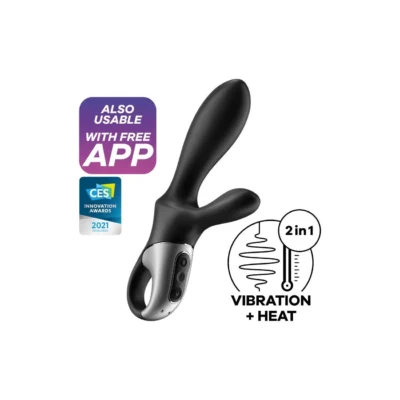 Універсальний смарт-вібратор Satisfyer Heat Climax+
