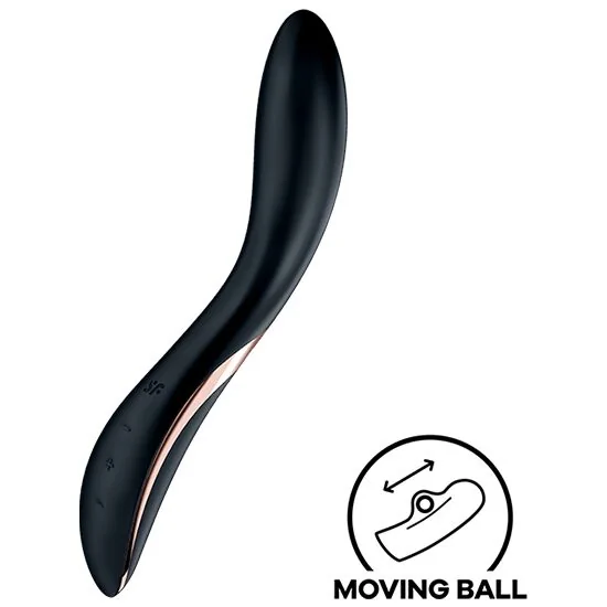 Вібратор із перлинною стимуляцією точки G Satisfyer Rrrolling Explosion Black 3 Вібратор із перлинною стимуляцією точки G Satisfyer Rrrolling Explosion Black