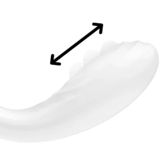 Alternative view of Вібратор із перлинною стимуляцією точки G Satisfyer Rrrolling Pleasure White