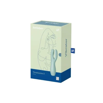 Кліторальний вібратор Satisfyer Threesome 3 Mint 9 Зображення Кліторальний вібратор Satisfyer Threesome 3 Mint