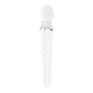 Смарт вібромасажер зі змінною головкою Satisfyer Double Wand-er
