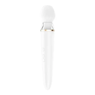 Смарт вібромасажер зі змінною головкою Satisfyer Double Wand-er