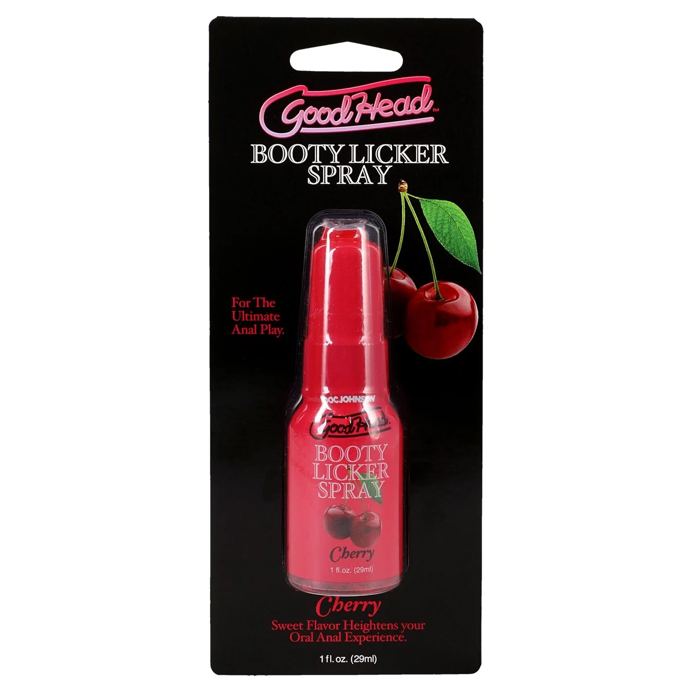 Спрей для анілінгусу Doc Johnson GoodHead Booty Licker Spray - Cherry 29 мл 4 Спрей для анілінгусу Doc Johnson GoodHead Booty Licker Spray - Cherry 29 мл - Зображення 2