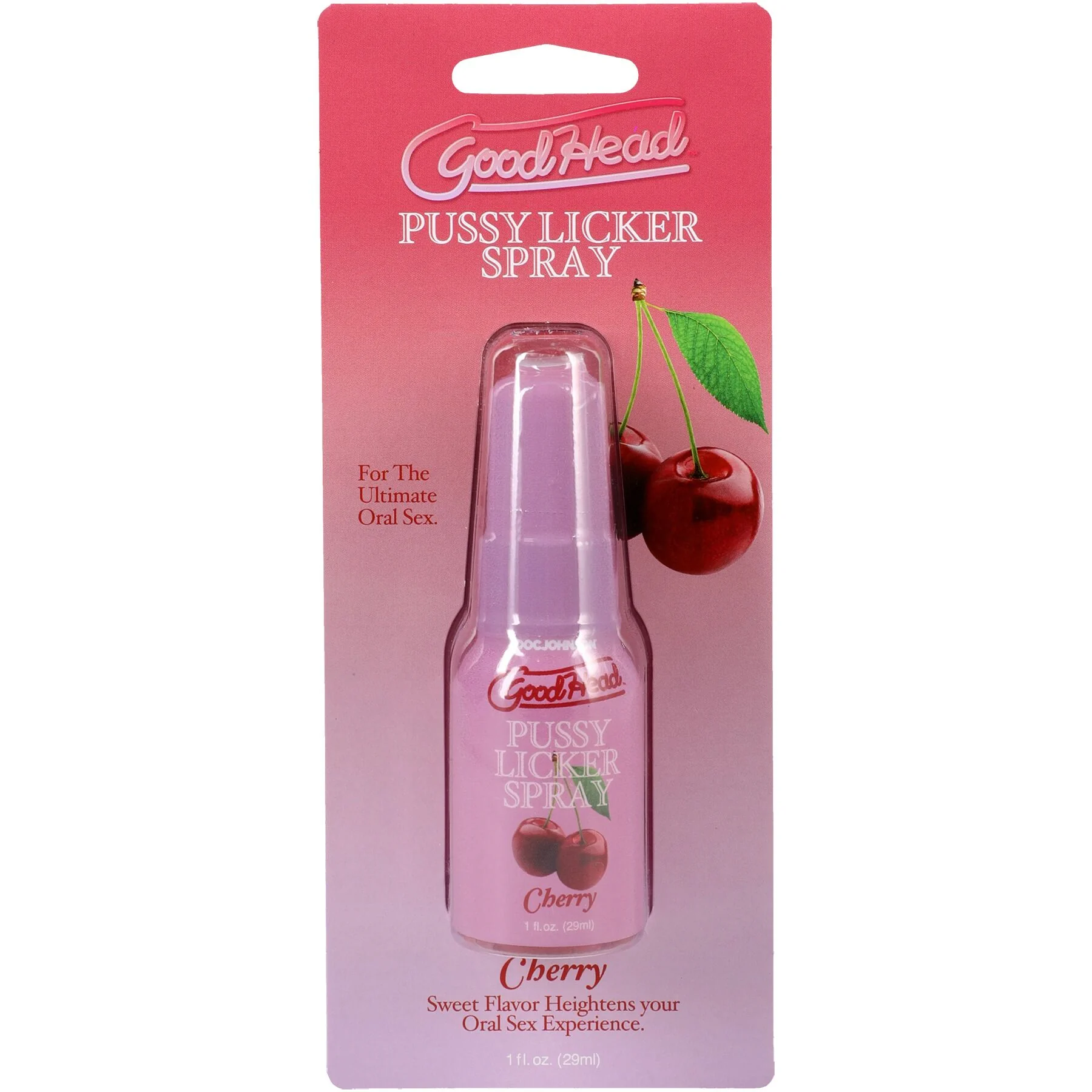 Спрей для кунілінгусу Doc Johnson GoodHead Pussy Licker Spray - Cherry 29 мл 4 Спрей для кунілінгусу Doc Johnson GoodHead Pussy Licker Spray - Cherry 29 мл - Зображення 2