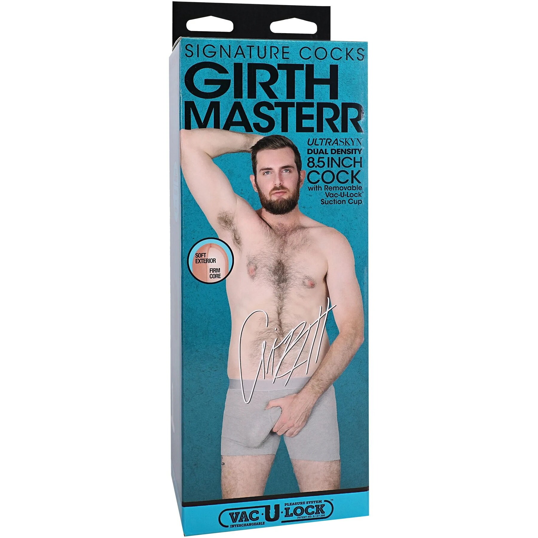 Фалоімітатор Doc Johnson Signature Cocks Girthmasterr 8.5 inch UltraSkyn 7 Фалоімітатор Doc Johnson Signature Cocks Girthmasterr 8.5 inch UltraSkyn - Зображення 5