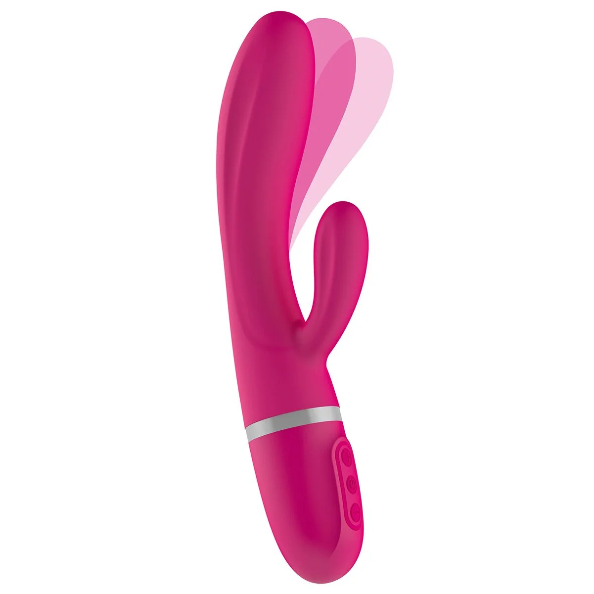 Вібратор-кролик Liebe Bend It Plus Cerise 4 Вібратор-кролик Liebe Bend It Plus Cerise - Зображення 2