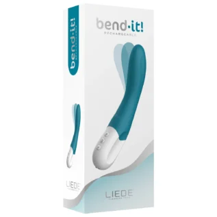 Вібратор точки G Liebe Bend It Rechargeable Ocean Blue 10 режимів 10 Зображення Вібратор точки G Liebe Bend It Rechargeable Ocean Blue 10 режимів