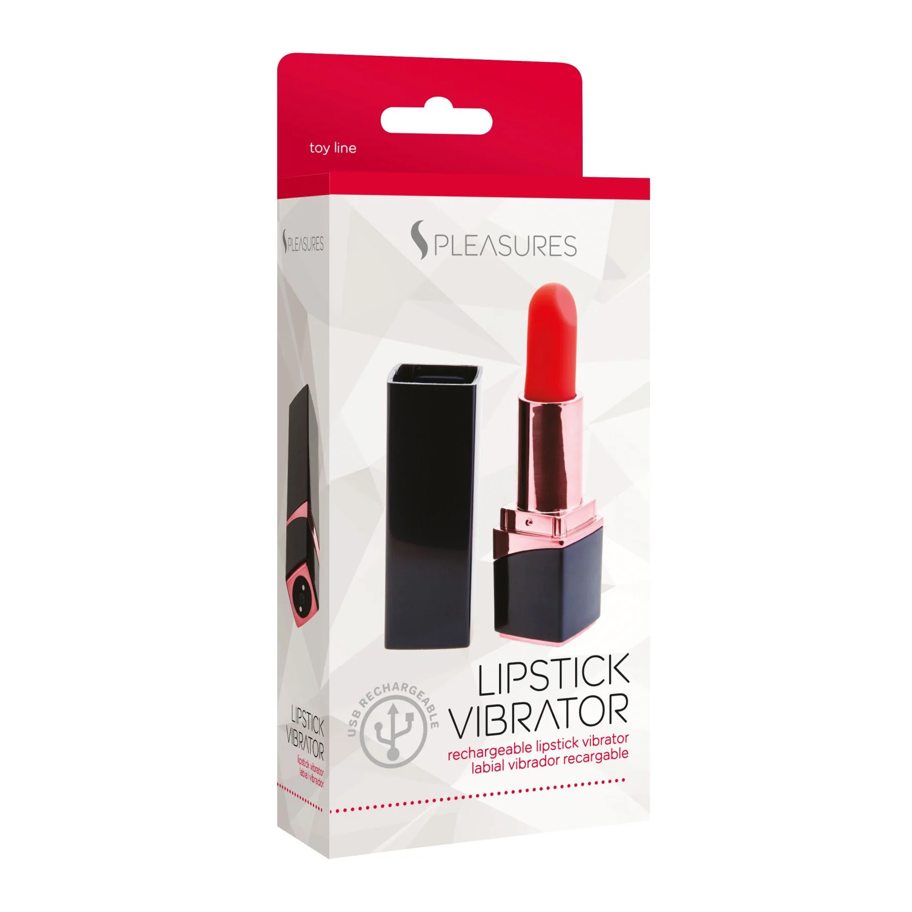 Вібратор-помада S Pleasures Lipstick Vibrator 10 режимів 6 Вібратор-помада S Pleasures Lipstick Vibrator 10 режимів - Зображення 4